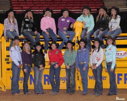 Although this picture of the Top 15 from the NFR is tempting to distribute, photographer Kenneth Springer must give permission before it can be given to a publication or newspaper. CREDIT KENNETH SPRINGER