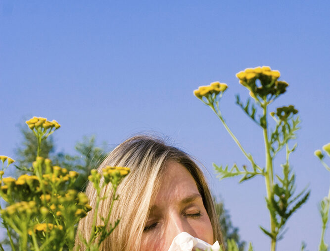 For some people the fresh bloom of springtime also means dealing with allergy symptoms.
