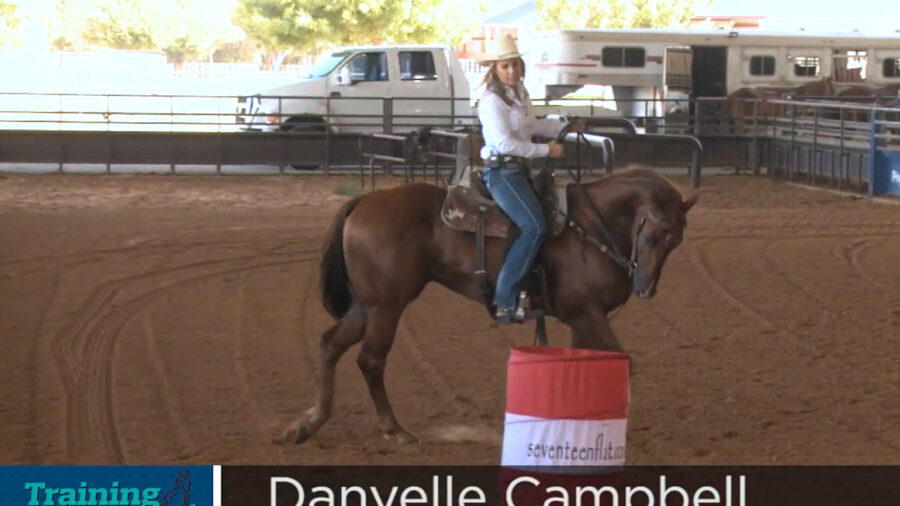 Danyelle Campbell quick through turns