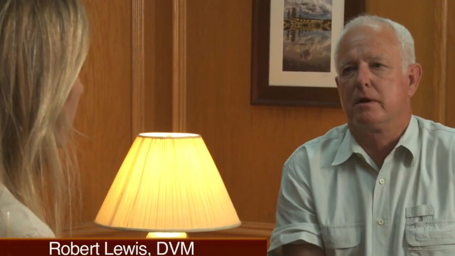 Dr. Lewis Bleeding from Nostrils