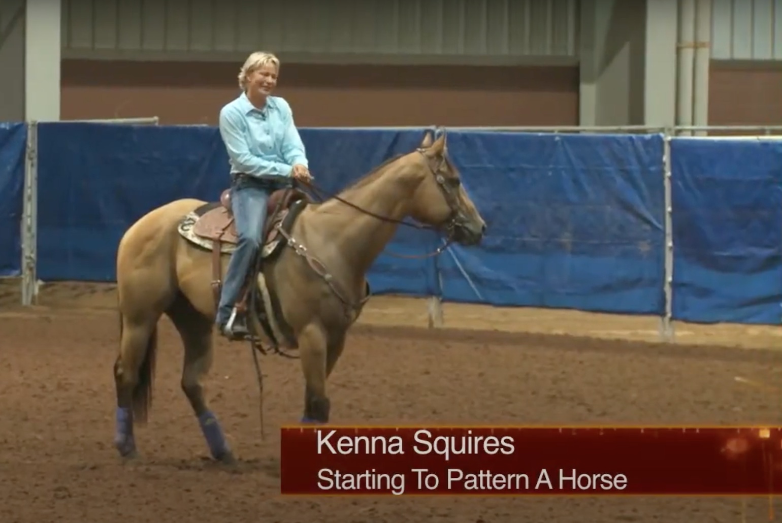 Starting to Pattern a Horse