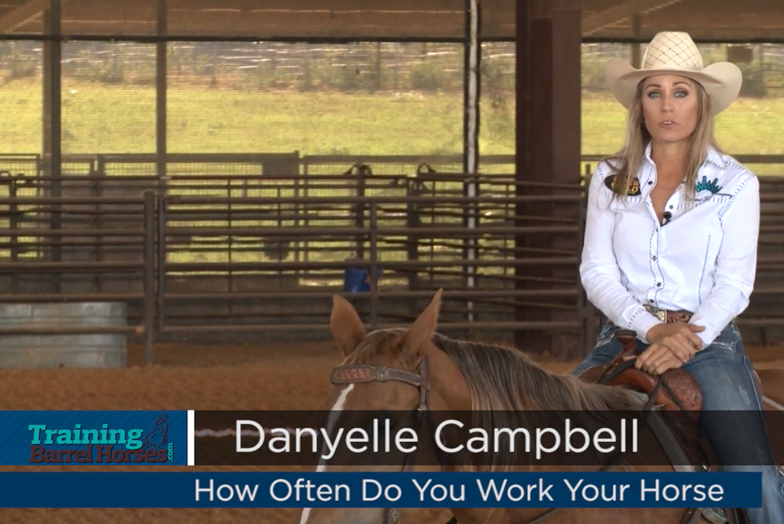 Danyelle Campbell How often works horses