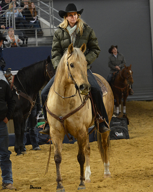 Sherry Cervi with Stingray at The American 2014
