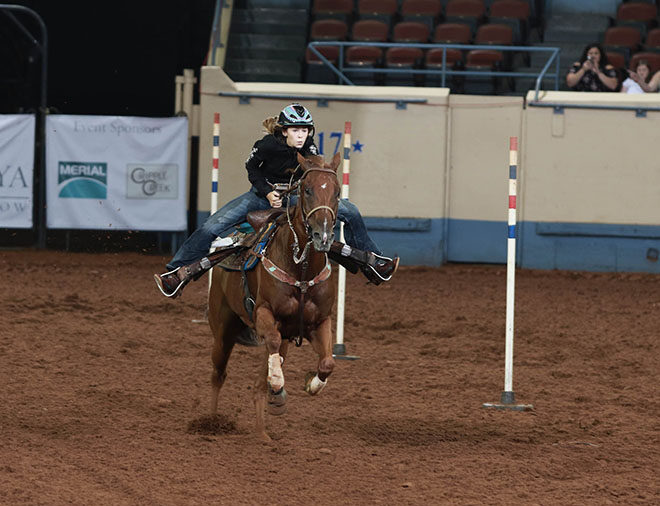 AQHYA PoleBending Russell