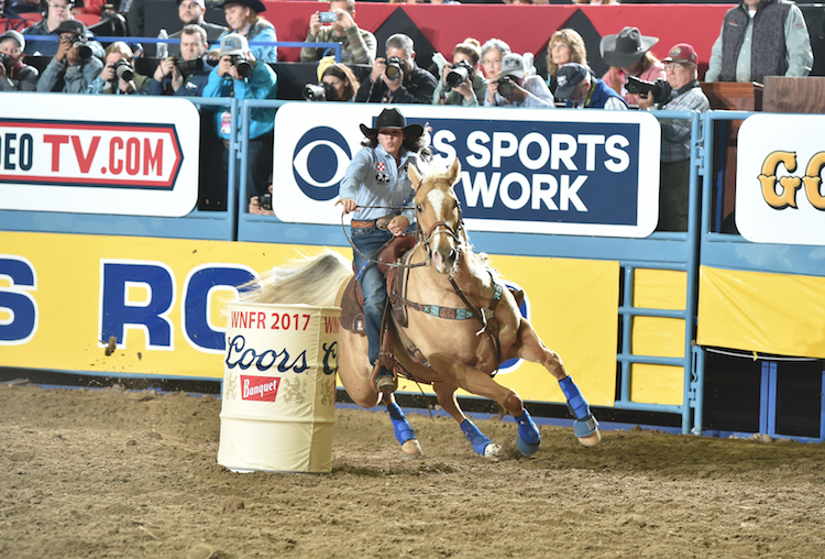 Hailey Kinsel Shatters Arena Record to Win Round Three of Wrangler National  Finals Rodeo - Barrel Horse News