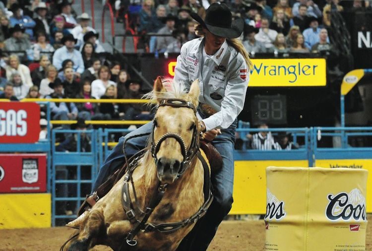 Sherry Cervi turning the barrel on StingRay