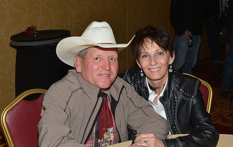 Fred and late wife, Nancy Hunter.