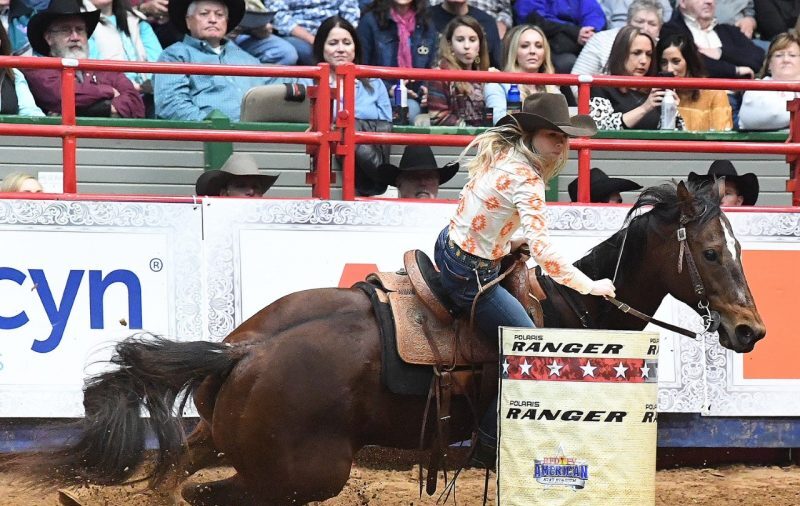 Acey Pinkston and Laico Coronoa won RFD-TV's The American Semifinals. Photo by Kenneth Springer