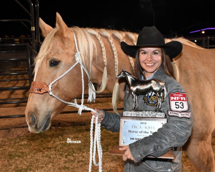 Women's Professional World Champion Hailey Kinsel and DM Sissy Hayday.