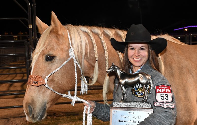 Women's Professional World Champion Hailey Kinsel and DM Sissy Hayday.