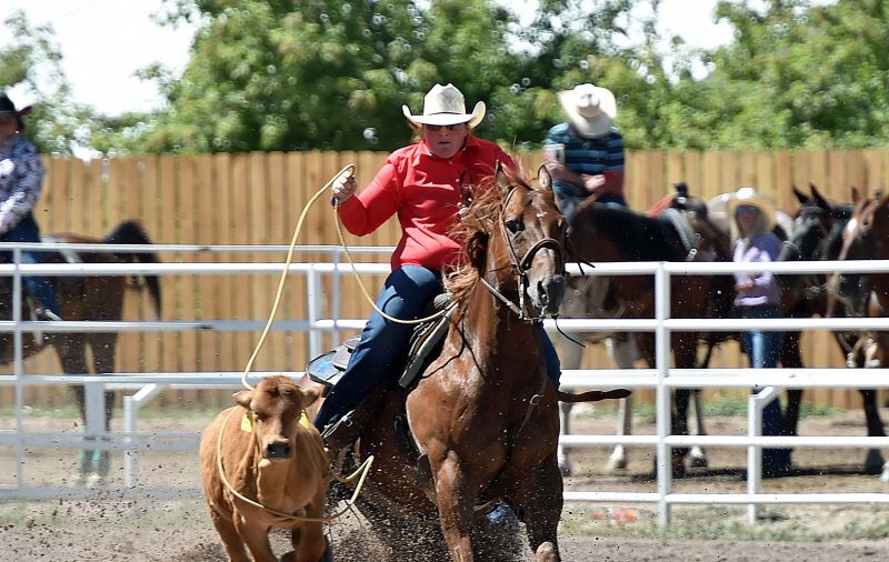 Syerra Christensen breakaway roping CFD