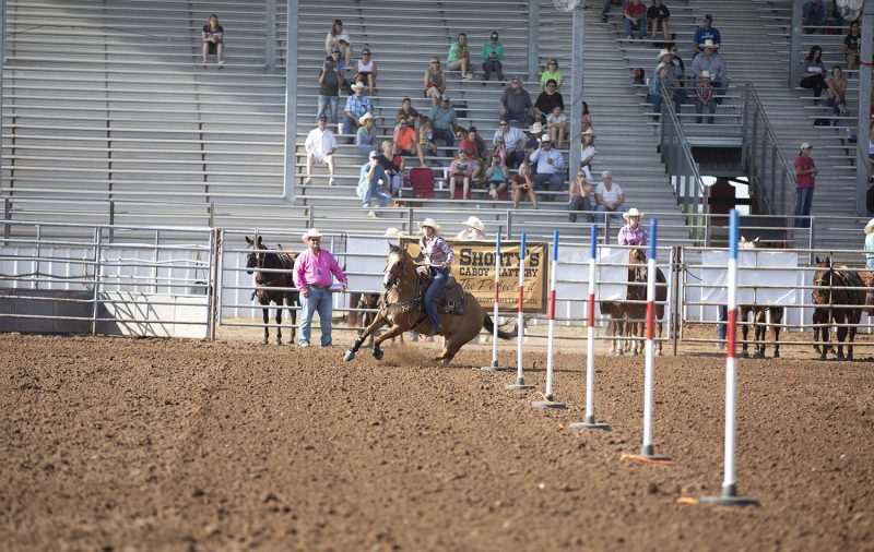 Mikayla Joh Almond pole bending at IFYR 2019