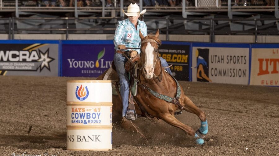 Brittany Pozzi Tonozzi Days of '47 Cowboy Games & Rodeo