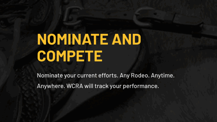 WCRA nominate to compete