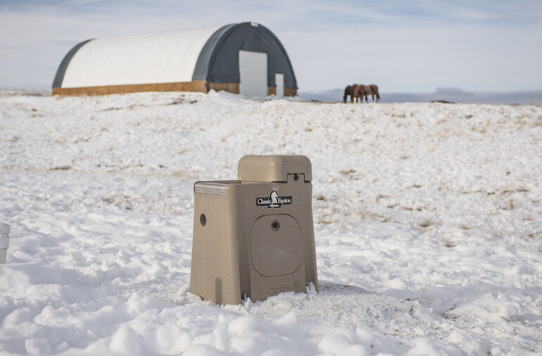 the importance of a waterer to maintain winter water consumption