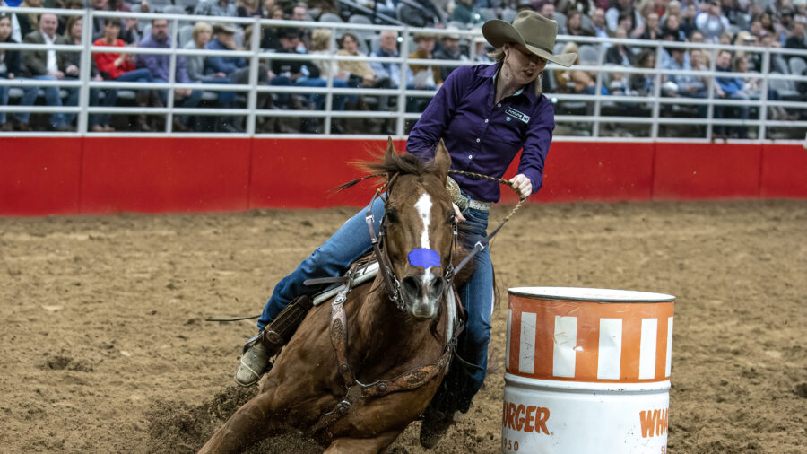 Brooke Wills at the San Antonio Stock Show Rodeo