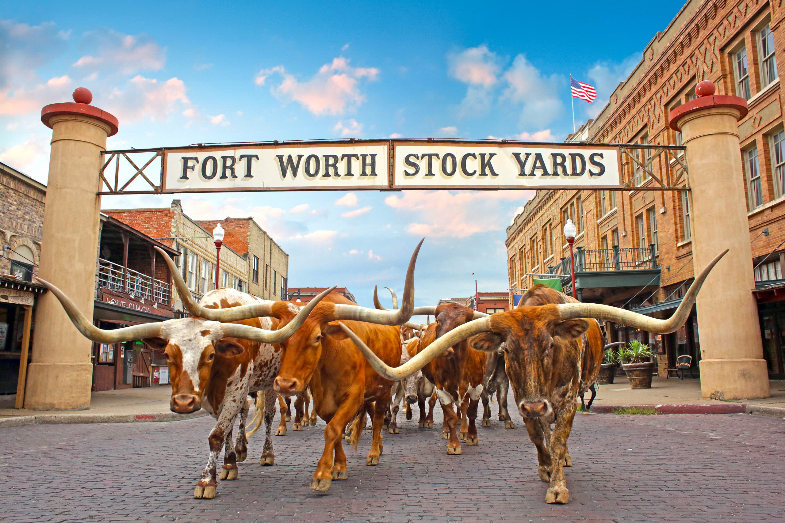 Mule Alley in the Fort Worth Stockyards offers Wrangler NFR Events