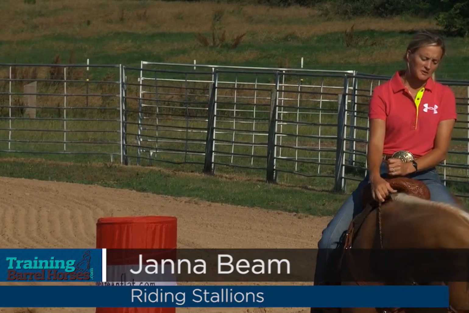 Janna Beam Riding Stallions