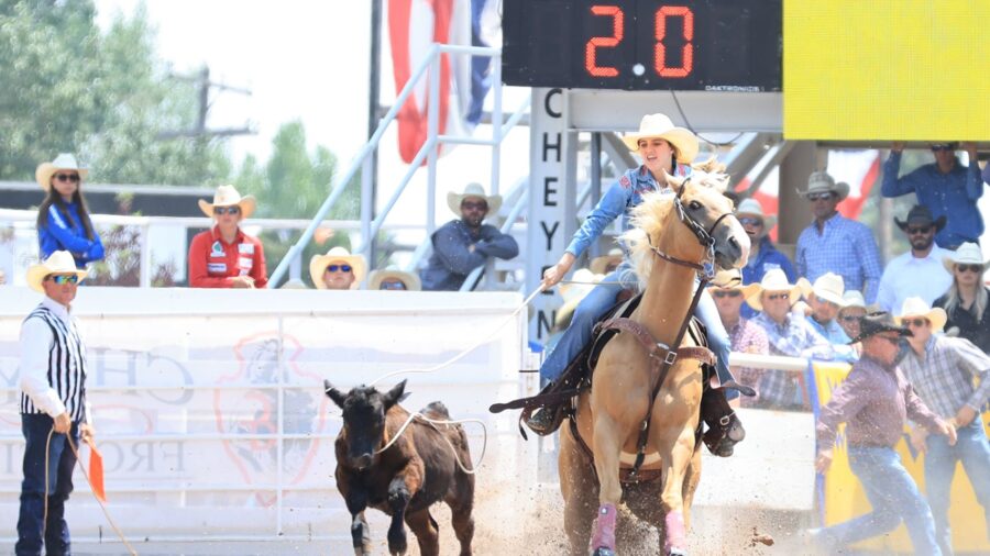 Josey Murphy Breakaway Cheyenne Frontier Days