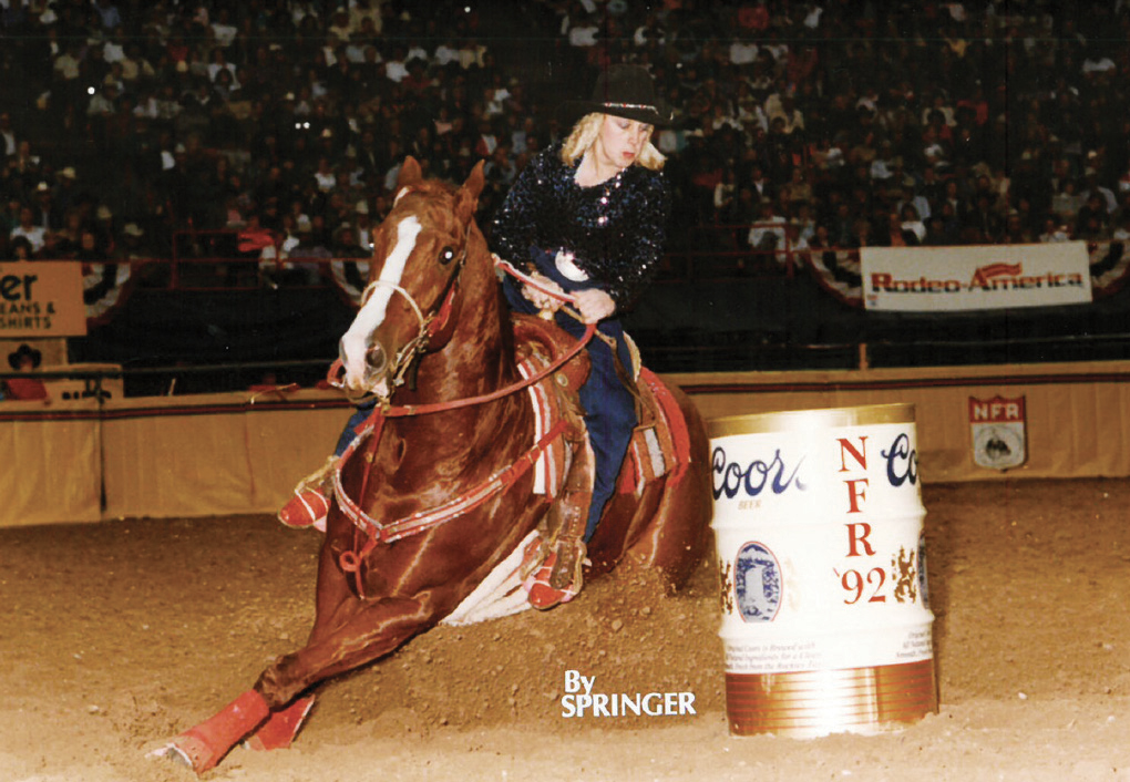 Sharon and Bumper made their first NFR appearance.