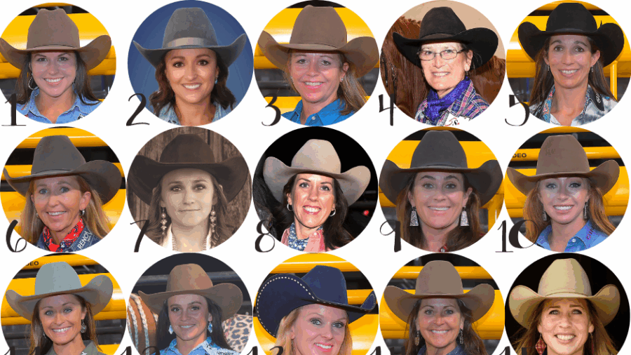 2021 WPRA Top 15 barrel racers