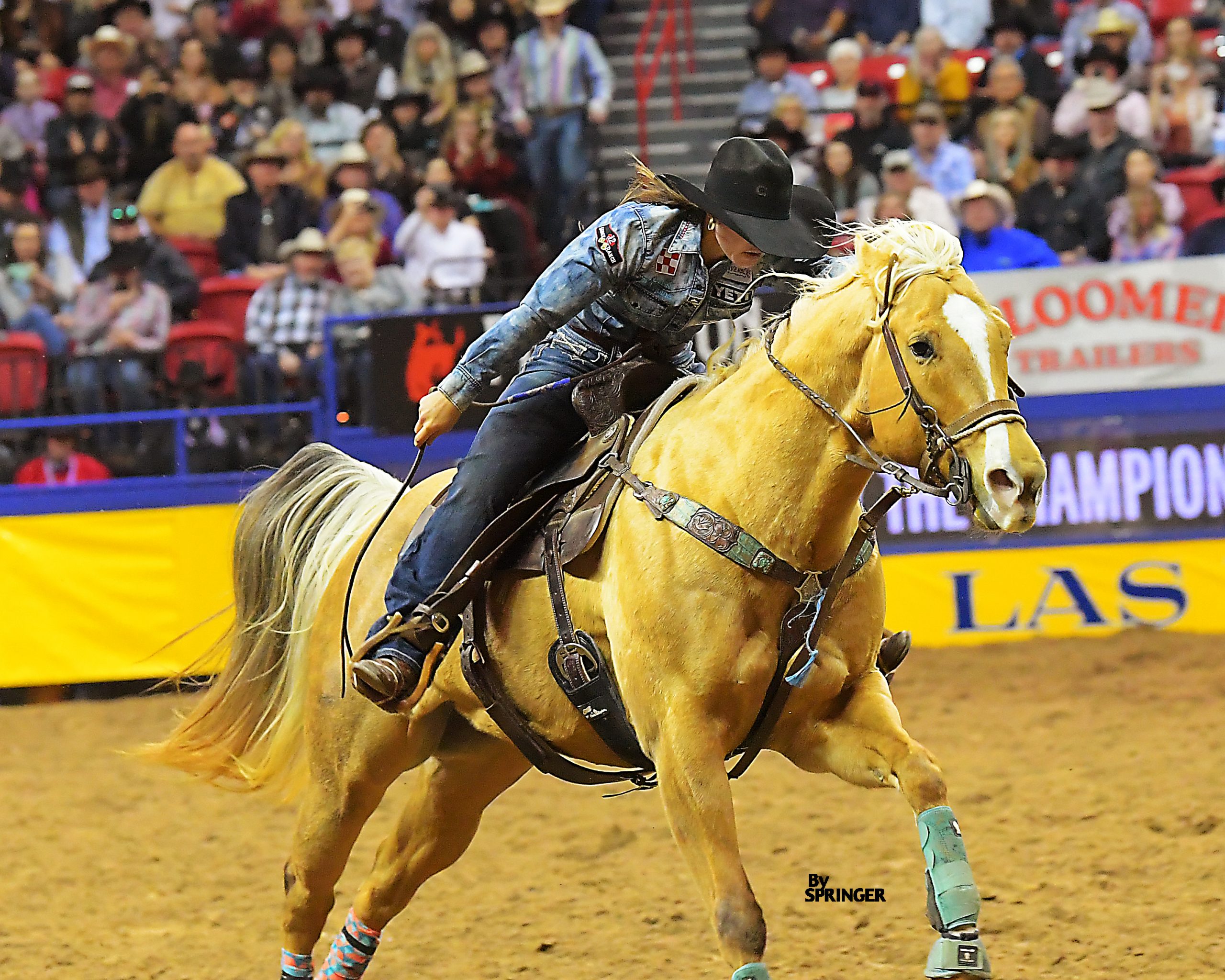 Kinsel Clutch in Round Seven of Wrangler NFR Barrel Horse News