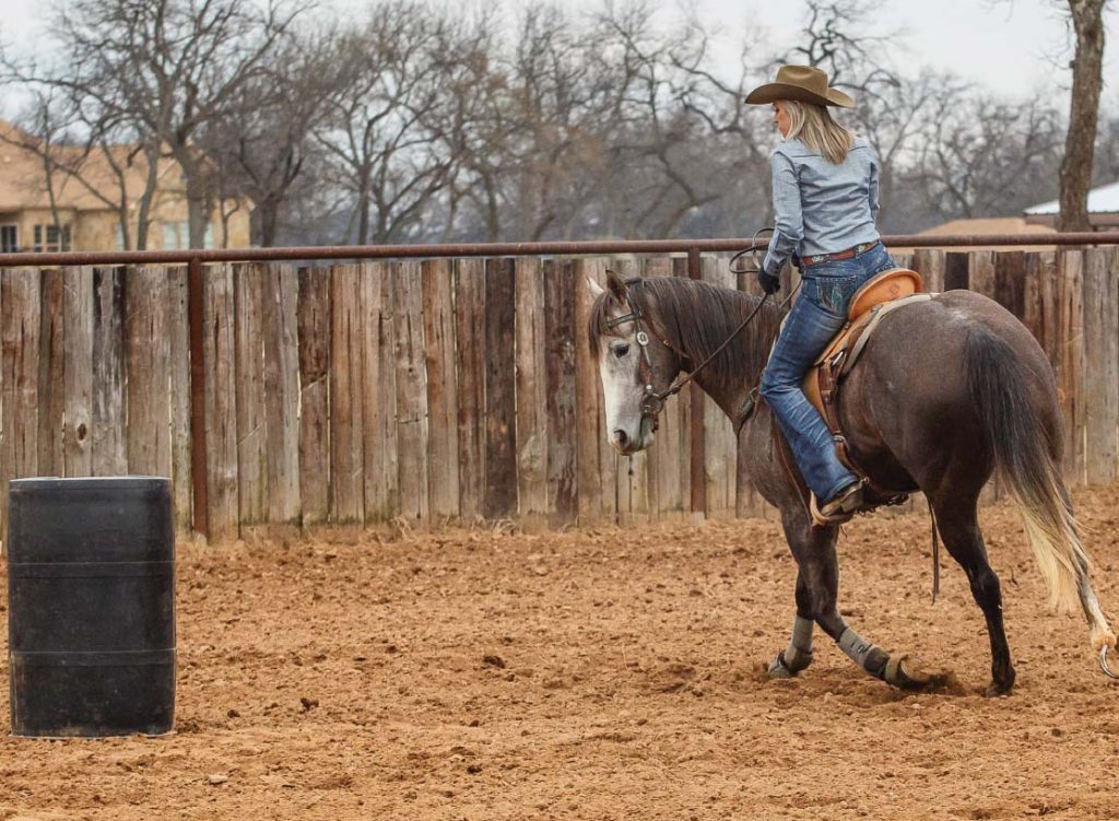 This drill helps prevent your horse from anticipating turns.