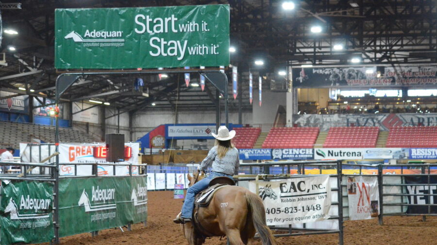 Safety is important with "blown up" barrel horses