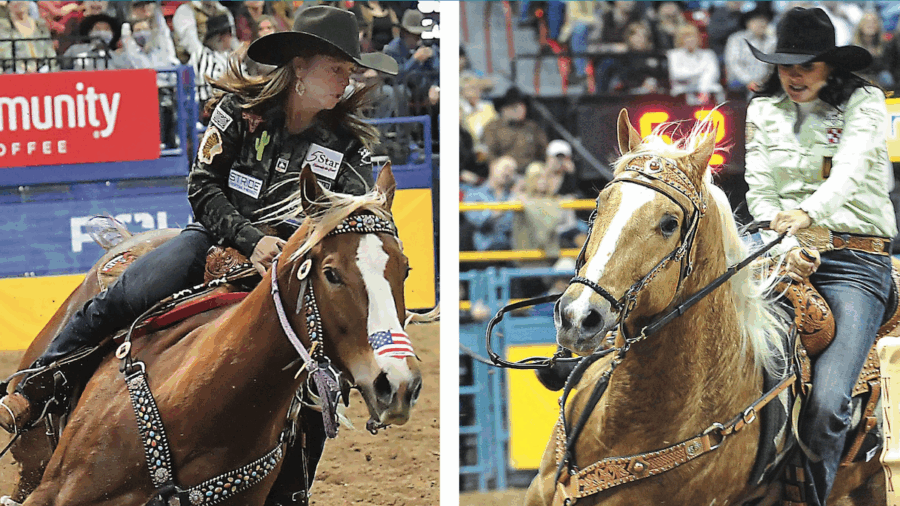 HR Fameskissandtell and Yeah Hes Firen collage at NFR