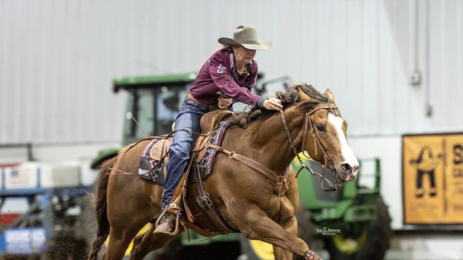 Sherry Cervi runs home on MP Flash Gordon