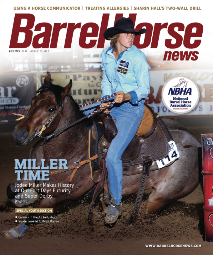 Jodee Miller 2021 Old Fort Days Futurity Barrel Horse News cover