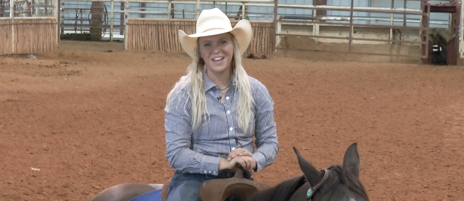 Cierra Nelson discusses mental preparation and accountability as a barrel racer and competitor.