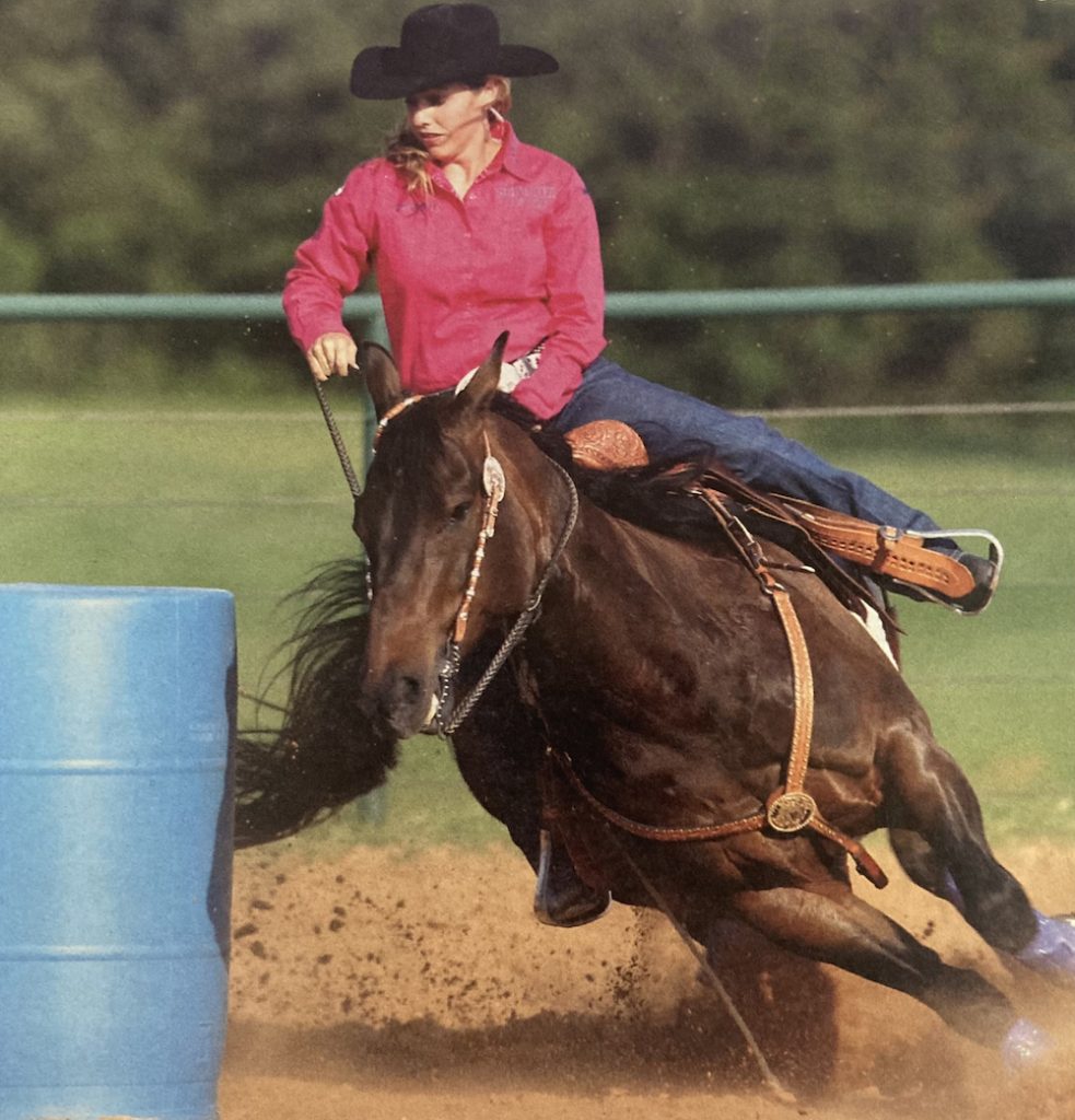 Influenced by her family, Molly Powell uses horsemanship and training techniques designed to develop a horse's trust and longevity.