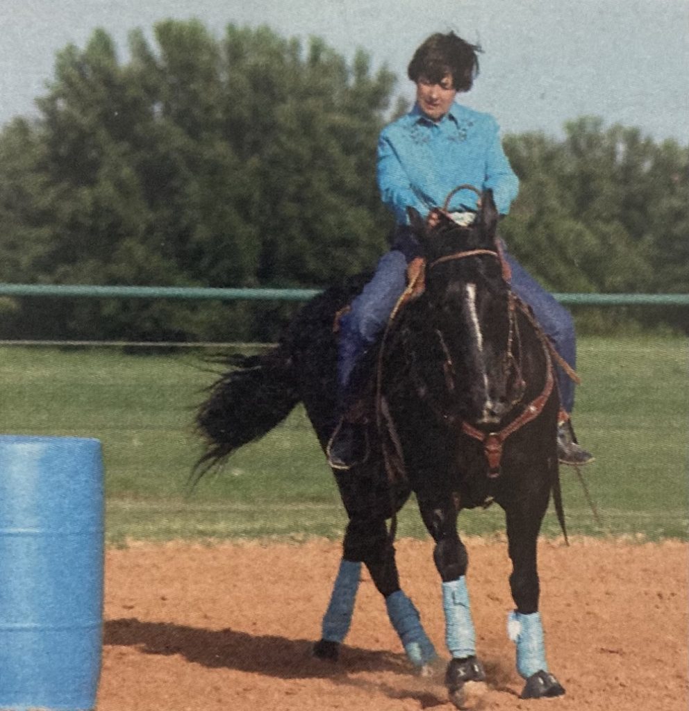 Influenced by her family, Molly Powell uses horsemanship and training techniques designed to develop a horse's trust and longevity.