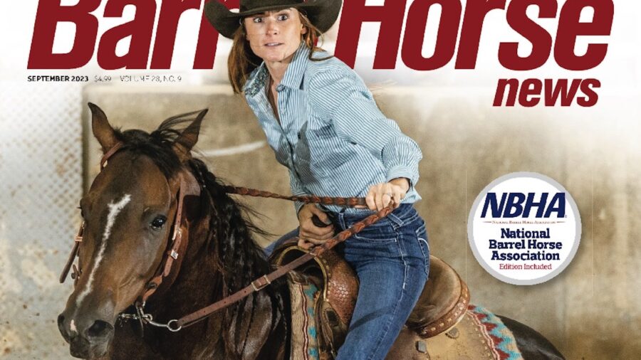 The March issue of Barrel Horse News features EquiStat's leading horses, riders, owners, breeders and events from 2023.