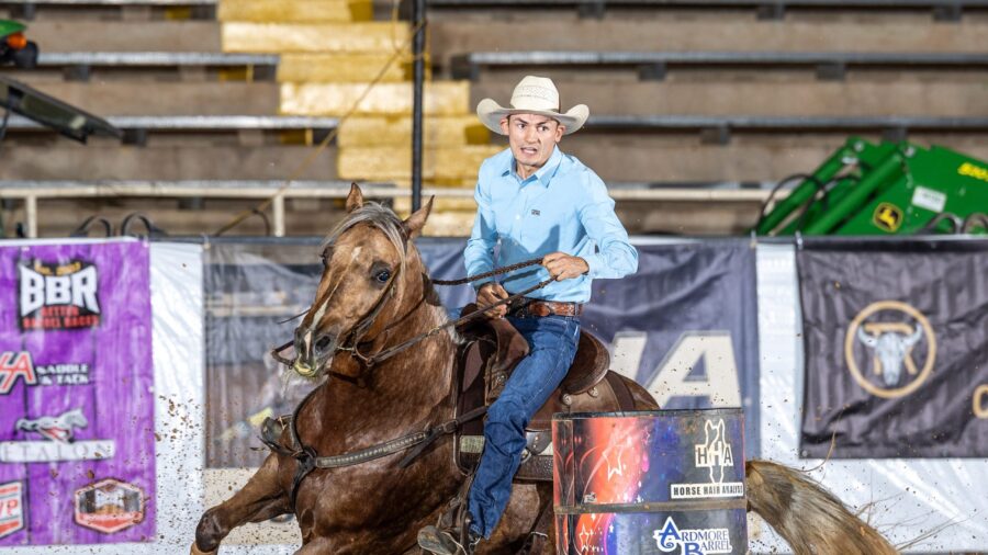 John Ressler turns third barrel
