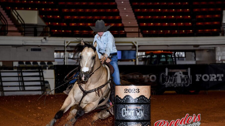 Skyla Peters turns second barrel
