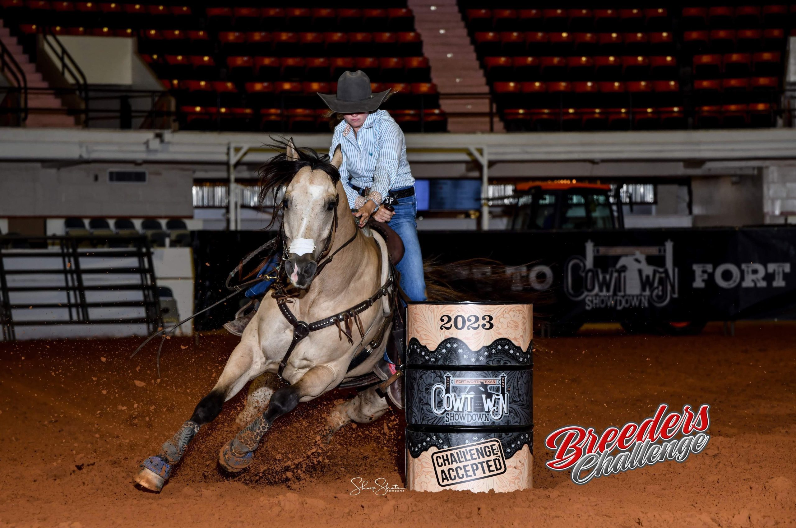 Skyla Peters turns second barrel
