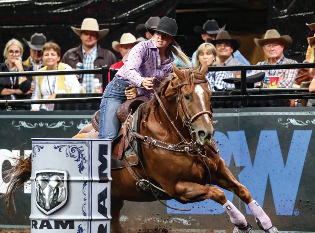 Spotlight on FirstTime NFR Qualifiers Taycie Matthews Barrel Horse News