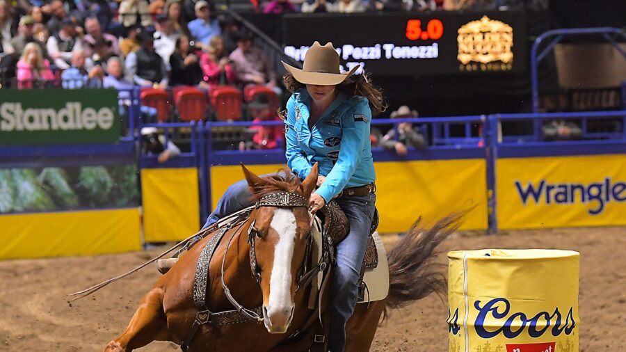Brittany Pozzi Tonozzi turns second barrel