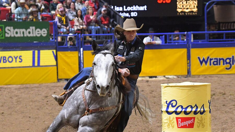 Lisa Lockhart turns second barrel