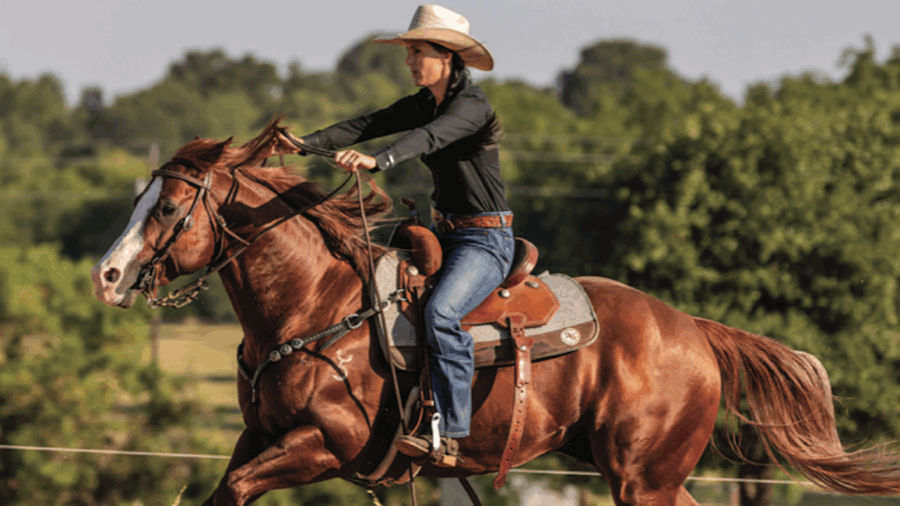 Fine-tune your horse with this whole-arena rate drill from trainer Josianne St-Cyr to get them to listen to your body more.