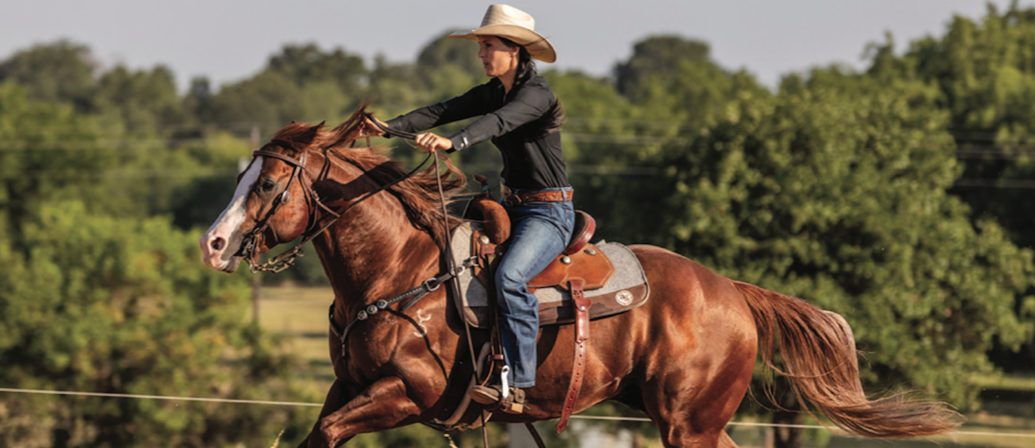 Fine-tune your horse with this whole-arena rate drill from trainer Josianne St-Cyr to get them to listen to your body more.