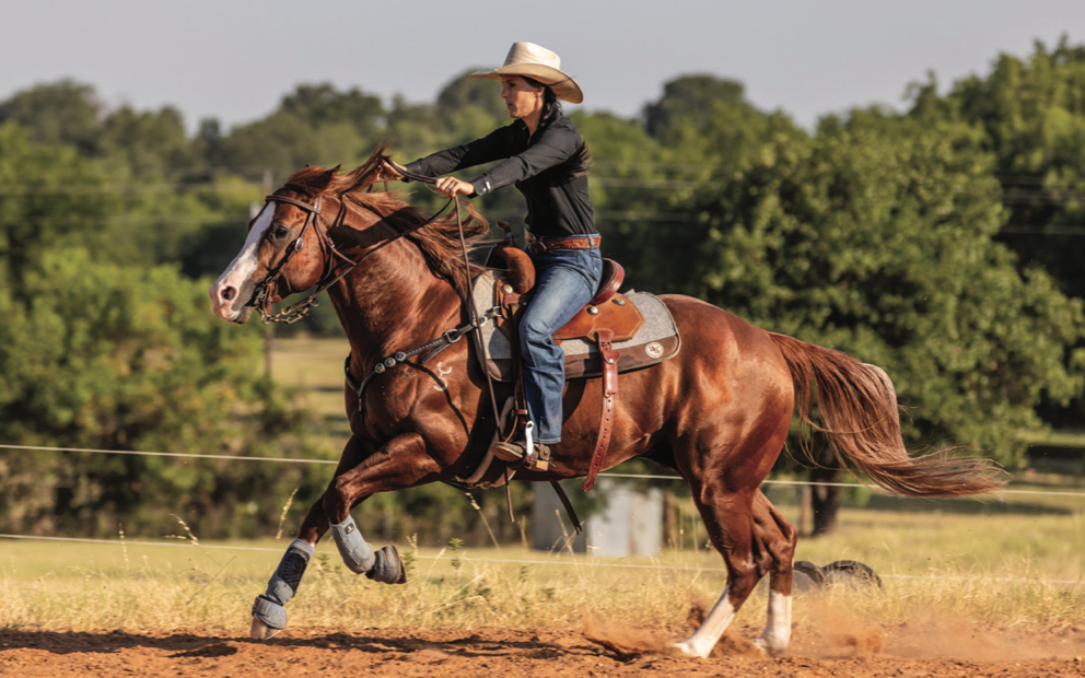 Fine-tune your horse with this whole-arena rate drill from trainer Josianne St-Cyr to get them to listen to your body more.