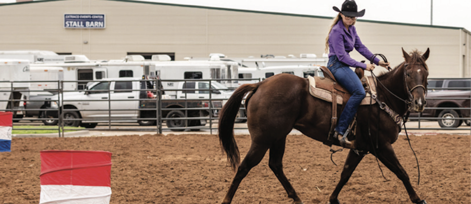 Encourage your horse’s forward motion with this relaxed warm-up drill from Suade Furr.