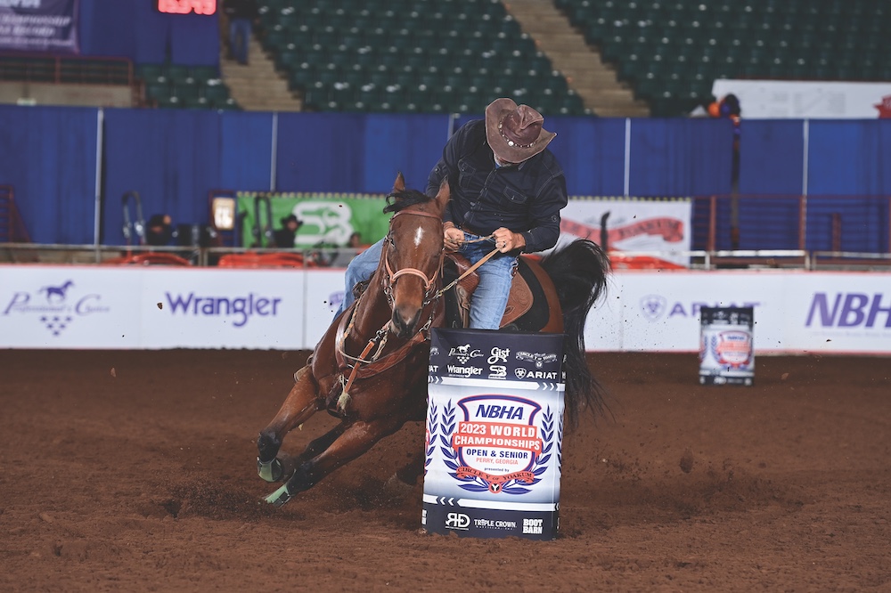 Megan Swint and Zingzing Its Talent top NBHA Open World Championships, while Gay Wynn and Tres Down The Fame take home the Senior title.