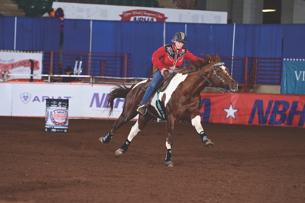 Megan Swint and Zingzing Its Talent top NBHA Open World Championships, while Gay Wynn and Tres Down The Fame take home the Senior title.