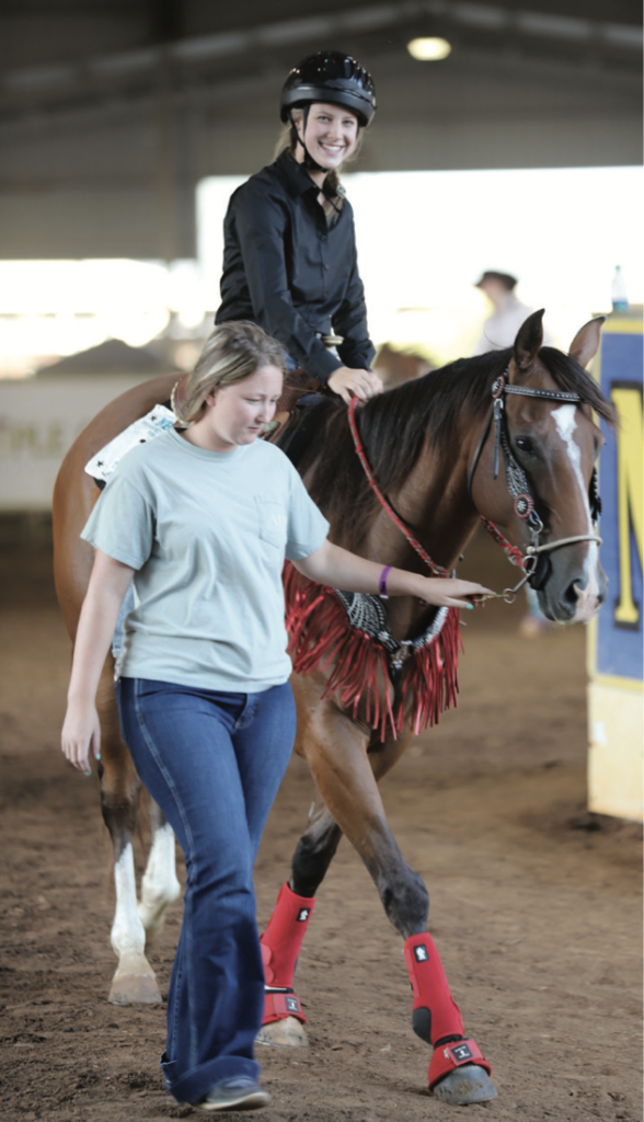 Brush up on everyday simple safety habits to avoid dangerous situations with horses at events and at home.