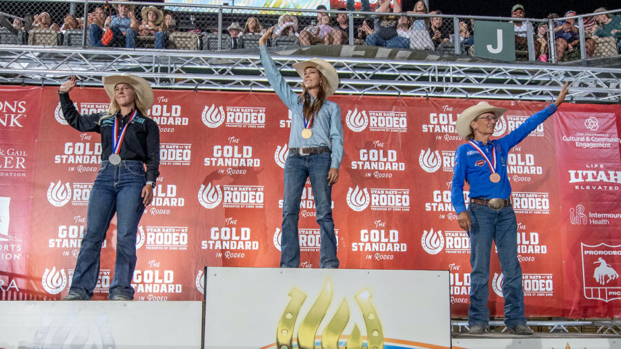 Utah Days of '47 Rodeo Barrel Racing Medalists