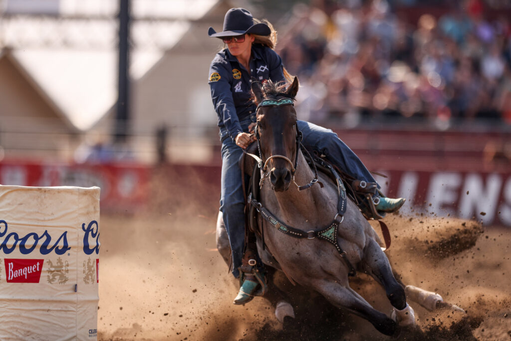 Jodee Miller and M R Im On Fire Guys set a new arena record at the Ellensburg Rodeo